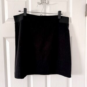 Black Michael Kors Skirt with Zipper Back Detail